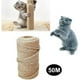 thumbnail image 2 of Cuerda De Yute Para Árbol De Gato - 6 Mm (50 M) - Cuerda De Cáñamo Natural - Adecuada Para Decoración De Jardín - Árbol De Gato - Accesorio De Garra De Gato - Fibra Natural, 2 of 5