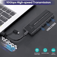 thumbnail image 3 of New M.2 Solid State Drive Box NVME Computer External 10Gbps Removable SSD Box USB3.2, 3 of 8