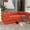 Tangerine, variant on Convertible Floor Sofa Bed, Foldable Mattress Cloud Couch with Pillow Back & Armrest, Corduroy Sleeper Sofa Bed with Fixed-Shape Frame, Compressed Couch for Living Room Bedroom,Beige