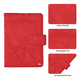 thumbnail image 2 of Porta Pasaporte Funda Protectora Espacio Para Visa Rfid Viaje Rojo, 2 of 3