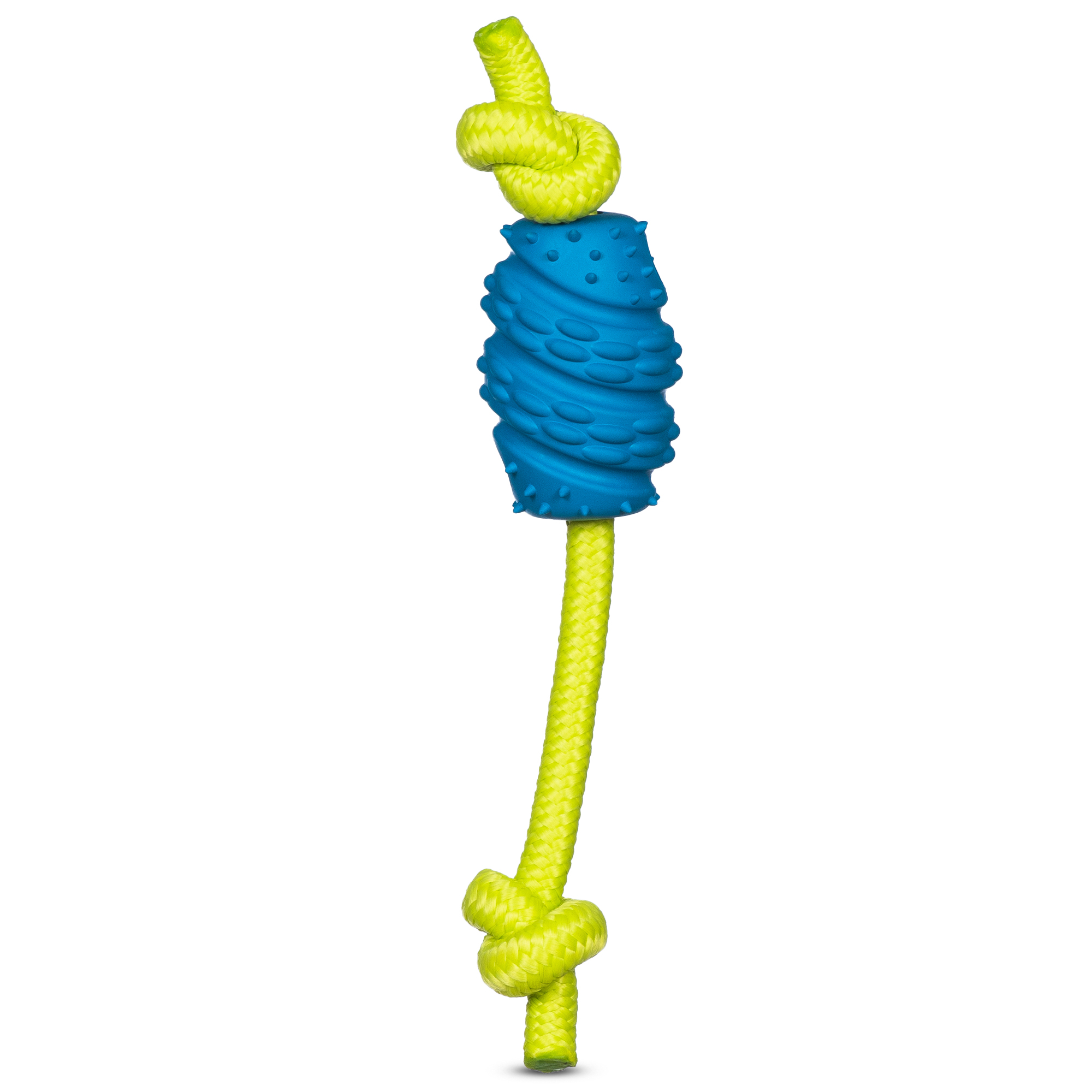 Arm & Hammer Scrubbies Senior Treat N' Tug Dental Dog Chew Toy - Small