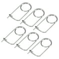 thumbnail image 1 of Uxcell 6-Pack Pin de Seguridad de Chaveta en Forma de Broche, M1.6x20 Pines de Acero Inoxidable, Sujetadores de Broche de Bloqueo Rápido, Clips Retenedores Pesados, 1 of 7