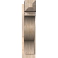 thumbnail image 2 of Ekena Millwork 7 1/2"W x 30"D x 30"H Funston Smooth Craftsman Outlooker, Douglas Fir, 2 of 4