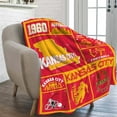 thumbnail image 2 of Football Blanket Ultra Soft Flannel Throw Blankets Lightweight Warm Travel Blanket Football Gifts 40"x50", 2 of 6