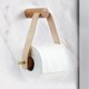 thumbnail image 3 of Wooden Vintage Design Toilet Paper Roll Holder - Wall Mounted Toilet Tissue Holder, 3 of 4