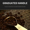 thumbnail image 2 of Coffee Scoop 2 Tablespoon (30ml) Stainless Steel Measuring Spoons for Ground Coffee Color Contrast Thickened Reusable Tablespoon for Coffee Milk Powder Fruit Powder, 2 of 5