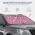 thumbnail image 4 of Fotbe Sweet Heart 2-Piece Car Windshield Sun Shade | Sun Blocker for Car Windshield | Foldable Automotive Interior Accessories for Sun Protection-Small, 4 of 7