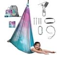 thumbnail image 1 of Balançoire Sensorielle Intérieure pour Enfants Ou Extérieure &acirc;?? Supporte 300 Lb, à Double Couche et Pivotement à 360&acirc;&deg;, Balançoire de Thérapie de Compression Apaisante, 1 of 9