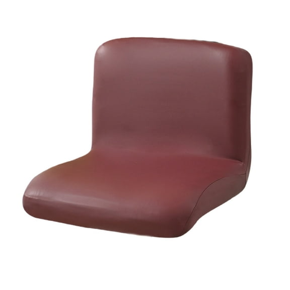 High Elasticitys Waterproofs Chair Covers Slipcovers for Counter Stools and Home Chairs Durability PU Leather Sleeves
