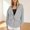 Gray, variant on Zip up Hoodies for Women Fall Casual Long Sleeve Sweatshirts Lightweight Comfy Soft Plus Size Jackets New Lightweight Jacket Women Casual Pinky S