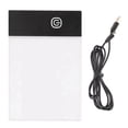 thumbnail image 2 of LED Light Board, Ultra Thin A6 Light Pad Eye Protection  for Animation Industry for White Cloth for Paper for Calligraphy and Painting, 2 of 7