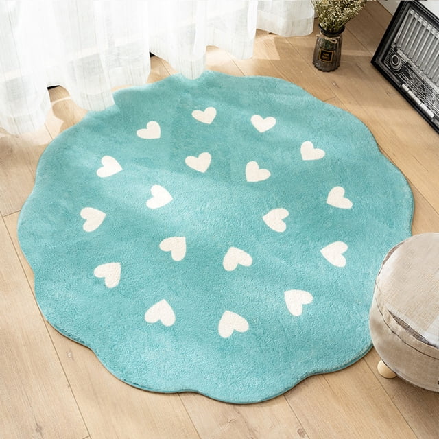 Alfombras de baño, alfombras para sala de estar, alfombra de área, alfombra de baño moderna, sencilla y redonda, alfombra para silla de computadora, absorbente de agua, antideslizante, para sala de es