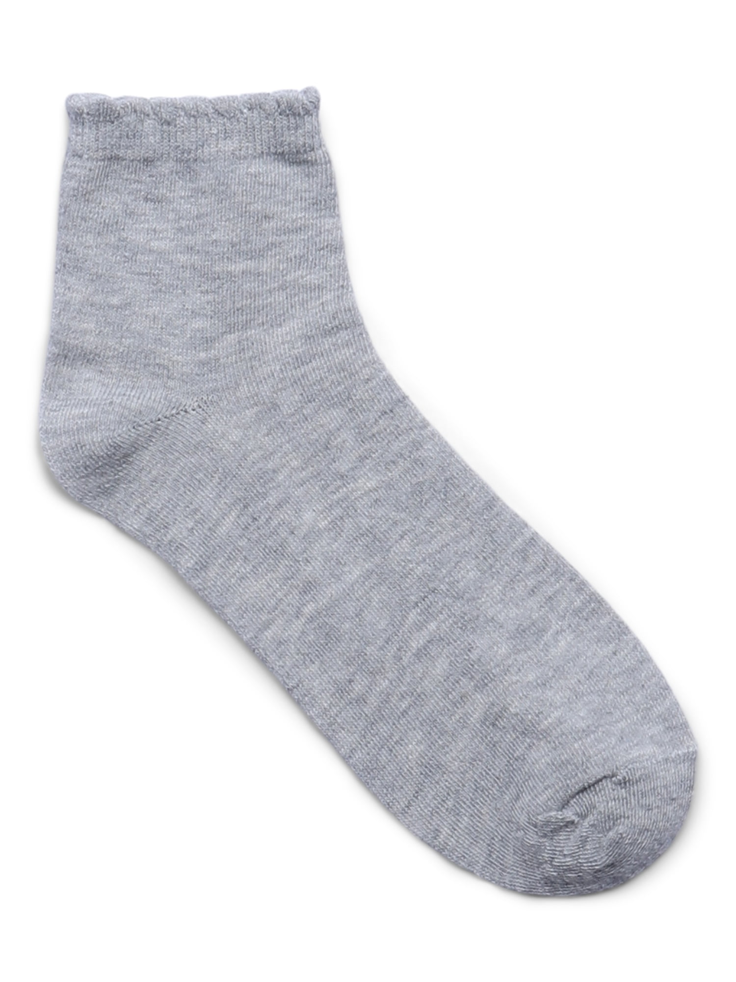No Boundaries Ankle Socks, 3-Pack, Women's, Size 4-10