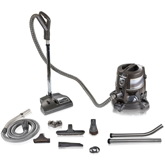 Restored Rainbow E2 Blue 2-Speed Canister Vacuum 5-Year Warranty Air Purifier Mode