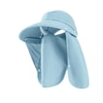 thumbnail image 2 of Sombrero de cubo Visera Ligero Impermeable pescador Yuyangstore Estilo D Azul claro, 2 of 8