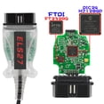 thumbnail image 3 of Cable de diagnóstico de coche OBD2 ELS27 V2.3.8 Interfaz de diagnóstico automático FTDI Mircochip Forscan para Ford Focus Mk1, 3 of 5