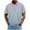 Red, variant on ZCFZJW Mens Ombre T-Shirts Casual Summer Tie Dye Gradient Color Printed Summer Short Sleeve 1/4 Button up V Neck Collared T-Shirts Regular Fit Athletic Tees Tops Blue XXL
