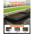 thumbnail image 2 of VEVOR Sediment Filter Sock 4Pcs 5" x10' Erosion Control with Filler Drain Protection, 2 of 9