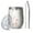 White-5, variant on Modern 12oz Stainless Steel Insulated Wine Tumbler with Lid and Straw – Double Wall Vacuum Mug for Hot & Cold Drinks, 304 Steel Interior, Sweat-Free Design