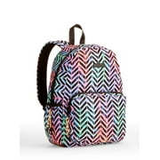 No Boundaries Tie-Dye Chevron Active Dome Backpack