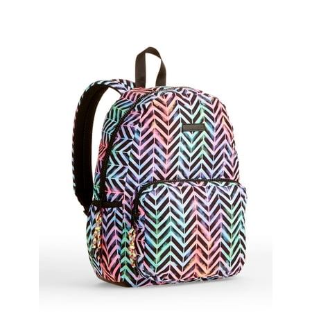 No Boundaries Tie-Dye Chevron Active Dome Backpack