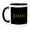 Black/White, variant on 3drose, James Common Male Name in the America. Yellow on Black Gift, 11oz Mug