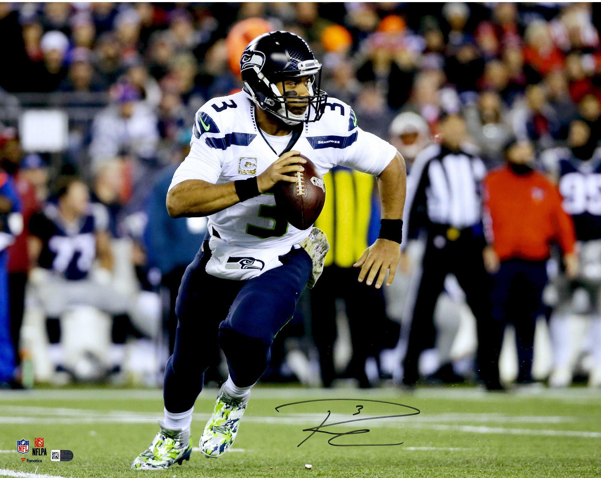 Seattle Seahawks~Russell Wilson~Photo~Poster~16" x  20" 