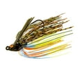 thumbnail image 2 of Z-Man CrosseyeZ Snake head Swim Jig 3/8oz- Green Pumpkin, 2 of 3