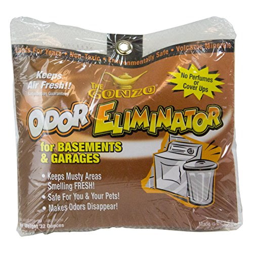 Gonzo Odor Eliminator For Basement And Garage All Natural Non Toxic Safe For Pets And Children Fragrance Free Chemical Free Reusable 32 Oz Bag Pack Of 2 Walmart Com Walmart Com