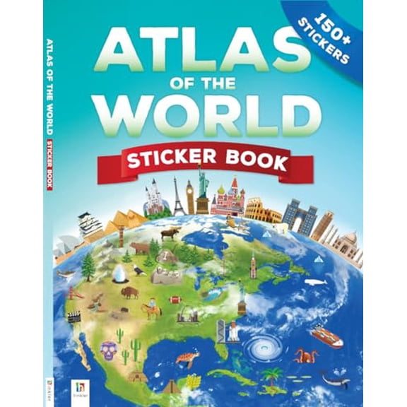 Pre-Owned Atlas of the World Sticker Book