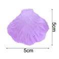 thumbnail image 6 of 10Bags Petals Nice-looking Realistic Lavender DIY Craft Fake Rose Flower Petal Party Supplies Purple Faux Silk Flower, 6 of 6