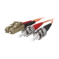 thumbnail image 1 of Belkin - Network cable - LC/PC multi-mode (M) to ST/PC multi-mode (M) - 2 m - fiber optic - 50 / 125 micron, 1 of 7