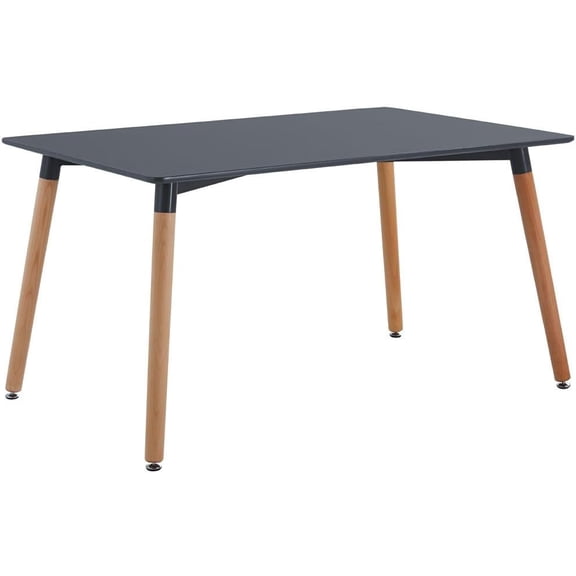 Mesa multiusos FRATELLO MUEBLES para Recámara o Comedor Salvia color Gris