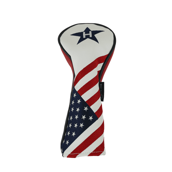 RAM GOLF USA STARS AND STRIPES PU LEATHER HEADCOVER For HYBRID