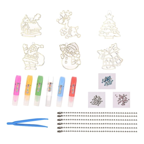 Juego de Pintura de Cristal para Niños Sunnimix Manualidades y Bricolaje