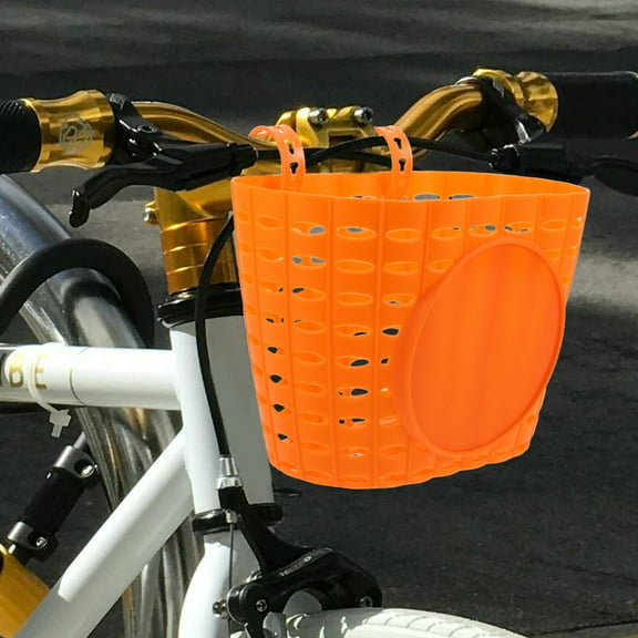 FRCOLOR Children Bikes Basket Plastic Handlebar Storage Basket Kids Handlebar Basket Decorative Bikes Basket Basket for Children Bikes Supplies
