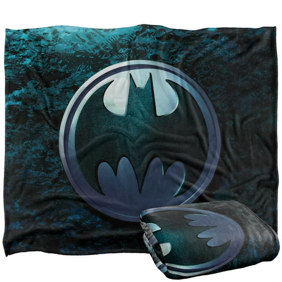 Batman Blanket, 50x60, Batman Batcave Bat Symbol Logo Silky Touch Super Soft Throw Blanket