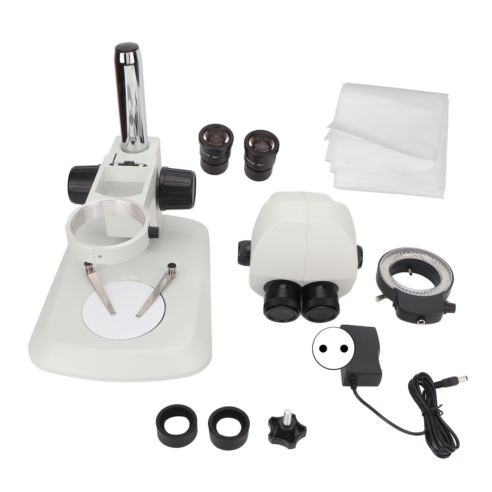 Binocular Microscope, Stable Brightness 100240V Microscope Powerful