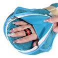 thumbnail image 1 of Guantes de sujeción para pacientes, guantes de seguridad ajustables y antiarañazos para pacientes de edad avanzada, con doble cremallera, 1 of 5