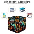thumbnail image 2 of Chameleon Foldable Clothes Storage Baskets with Handle - 10.8"x10.5"x10.6" Large Capacity Storage Cubes Organizer Bins, 2 of 6