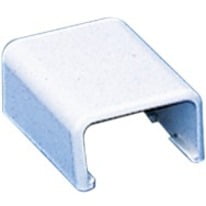 Hellermann Tyton TSR1W-36 End Cap, 3/4", PVC, White (Pack of 10)