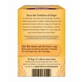 thumbnail image 6 of Yogi Tea Ginger, Caffeine-Free Organic Herbal Tea Bags, 4 Boxes of 16, 6 of 6