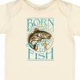thumbnail image 4 of Inktastic Born to Fish Boys or Girls Baby Bodysuit, 4 of 5