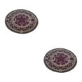 thumbnail image 2 of ZheElen Cartoon Rug - Classic Style Easy To Clean Non-toxic Anti-skid Particles Safe Round Carpet Yellow Line Starts 60cm 2Set, 2 of 6