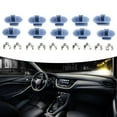 thumbnail image 2 of 10pcs Car Tailgate Boot Pillar Interior Trim Panel Plastic Clips Blue For-Vauxhall-O-pel Car Tail Panel Guide Pillar Trim Clips, 2 of 12