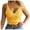 Yellow, variant on Utoimkio Wireless Bras for Women Plus Size Vest Crop Full Coverage Bras for Women No Underwire Comfort Breathable Everyday Bras