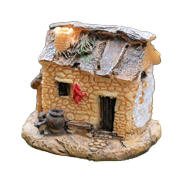 ZheElen Fairy Garden Kit Not Fade Easily Beautiful Eye-catching Lightweight Terrarium Decor Different Display Balcony Decoration Type 14 1Set