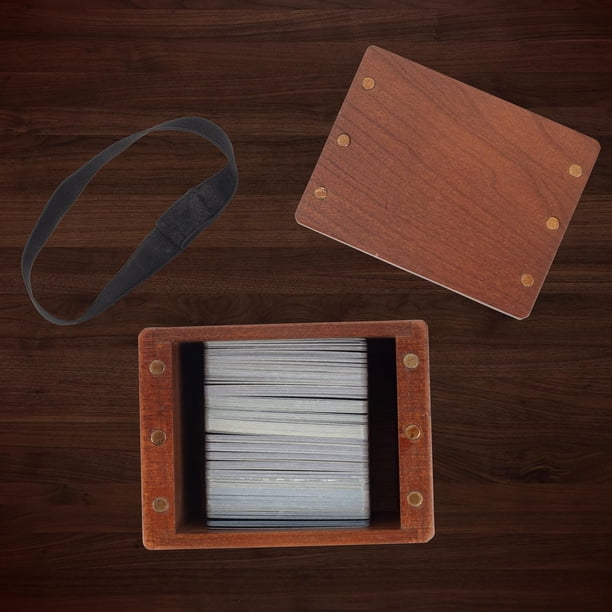 Monster Wooden Deck Box w Strong Magnetic Lid & Security Band- Premium Holds 150 Sleeved Cards- Compatible w Yugioh Commander Magic the Gathering, Sports Card, All Trading Card Games, Gift - Walmart Monster Wooden Deck Box w Strong Magnetic Lid & Security Band- Premium Holds 150 Sleeved Cards- Compatible w Yugioh Commander Magic the Gathering, Sports Card, All Trading Card Games, Gift - Walmart