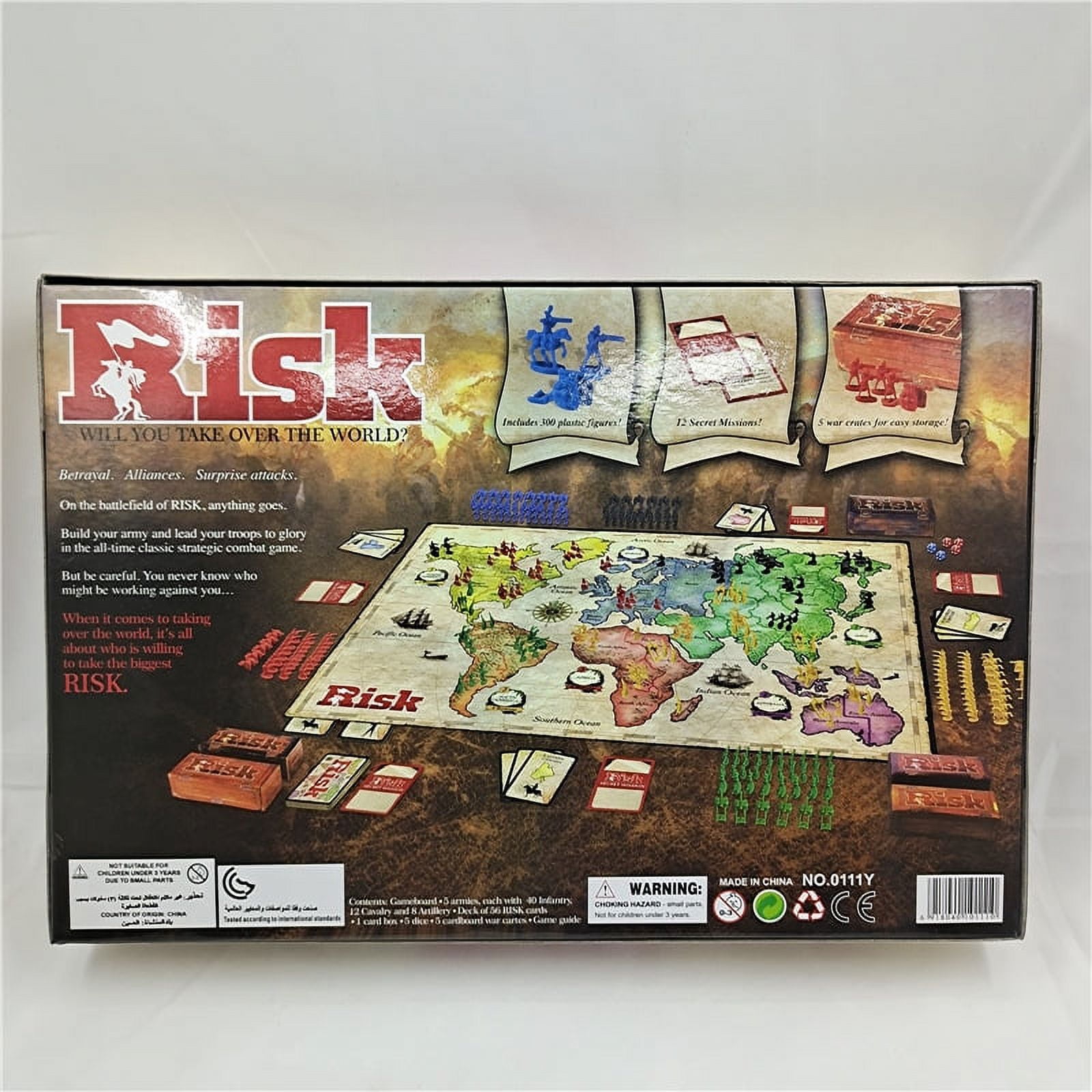 Board Game Risks: Conquered Games ,Risk Strategy Board Game - Main Image