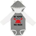 thumbnail image 3 of Inktastic My Poppop Loves Me Boys or Girls Long Sleeve Baby Bodysuit, 3 of 5